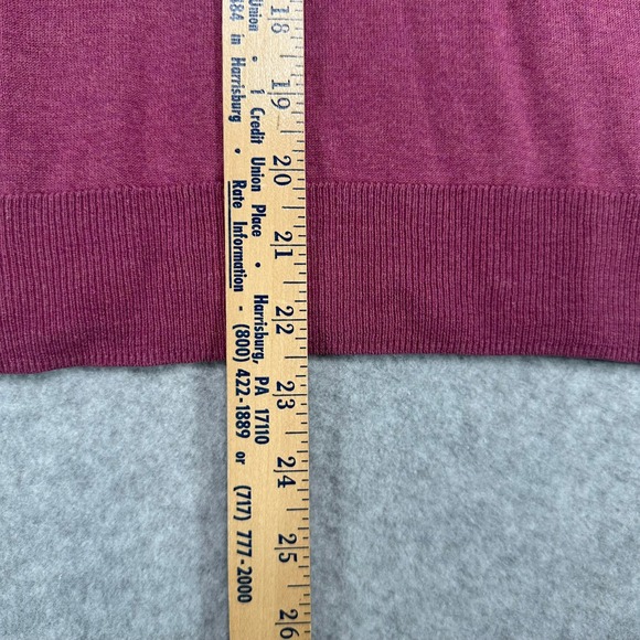 NAADAM Women's Pink Silk‎ Cashmere Blend Crew Neck Pocket Sweater Size S - Picture 7 of 7